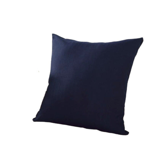Housse de coussin 45x45 <br> Bleu marine