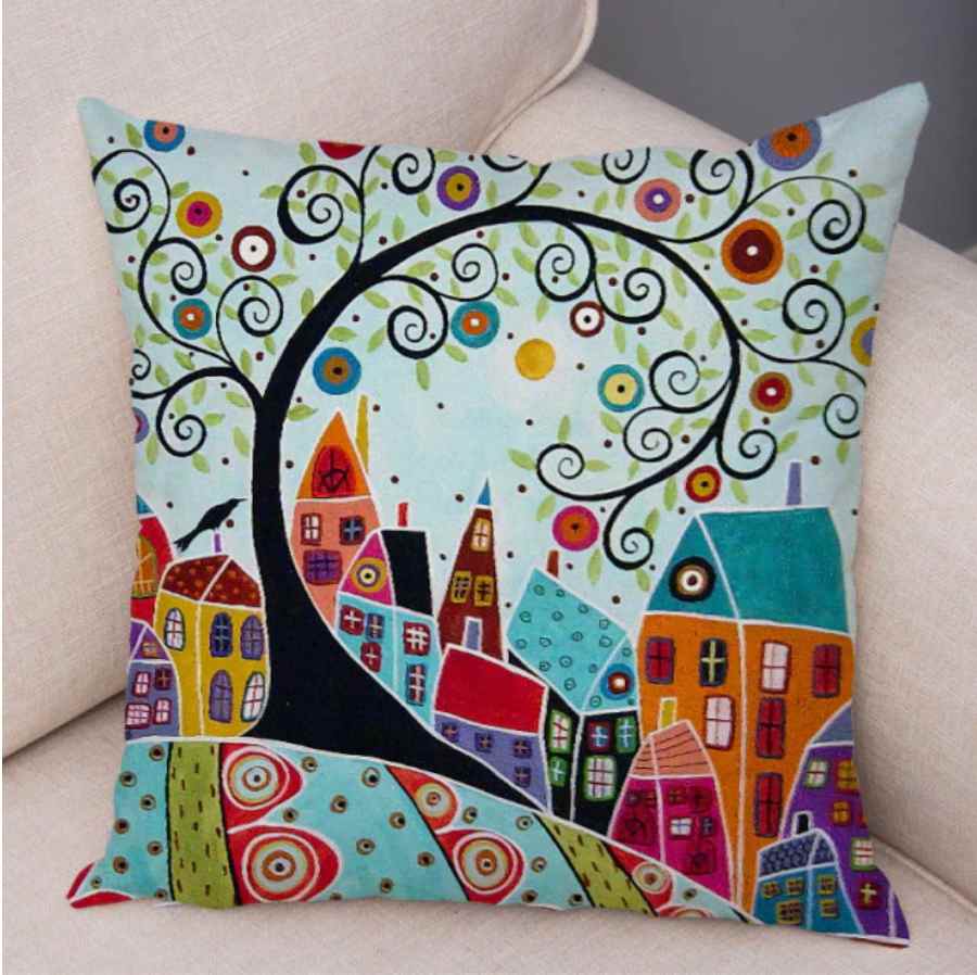 Housse de coussin 45x45 <br> Lyon