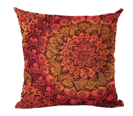 Housse de coussin 40x40 <br> Mandala