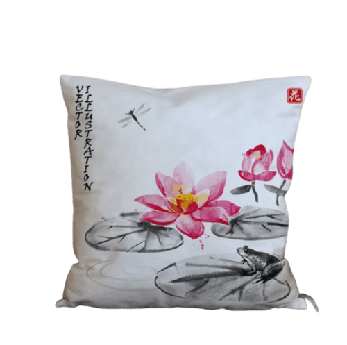 Housse de coussin 45x45 <br> Relax