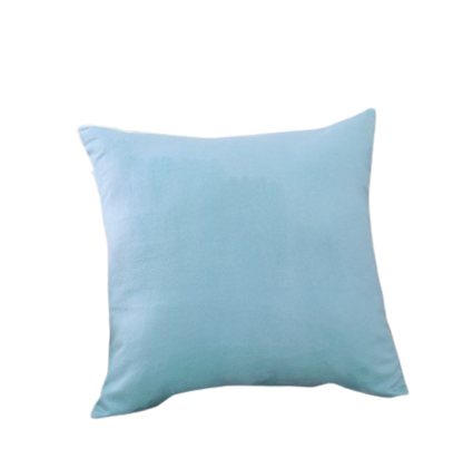 Housse de coussin 60x60 <br> Bleu Ciel
