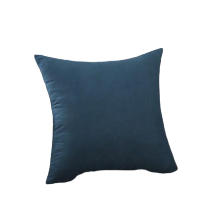 Housse de coussin 60x60 <br> Velours Bleu Marine