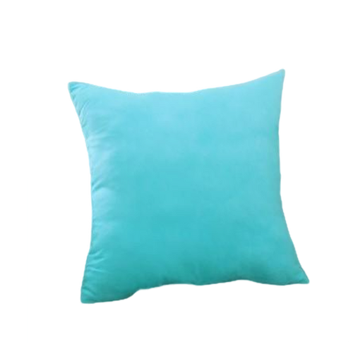 Housse de coussin 60x60 <br> Bleu Turquoise