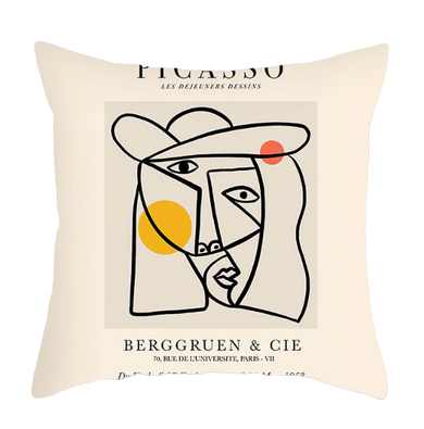 Housse de coussin 60x60 <br> Picasso