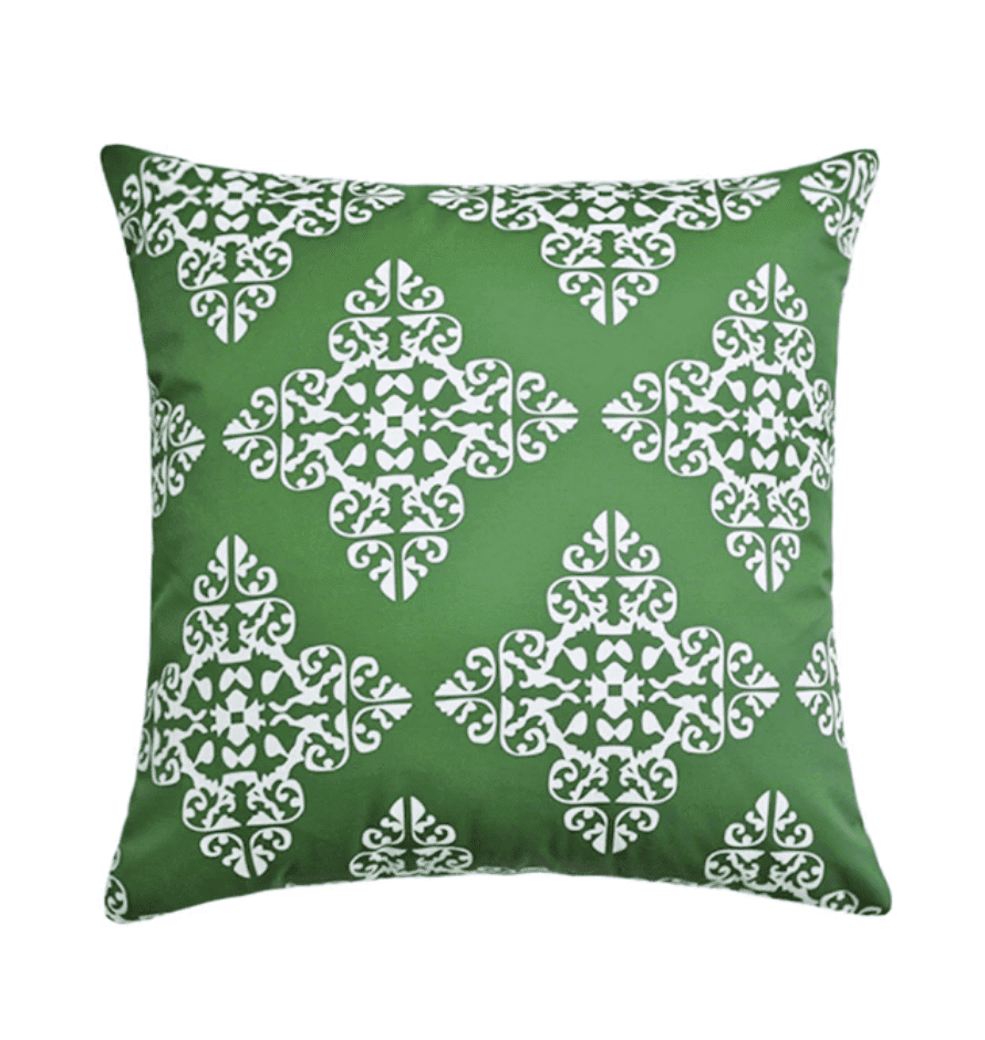 Housse de coussin 60x60 <br> Extérieur Vert