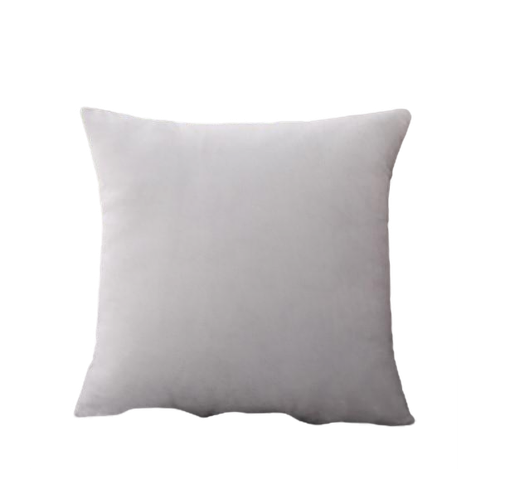 Housse de coussin 60x60 <br> Velours Gris clair