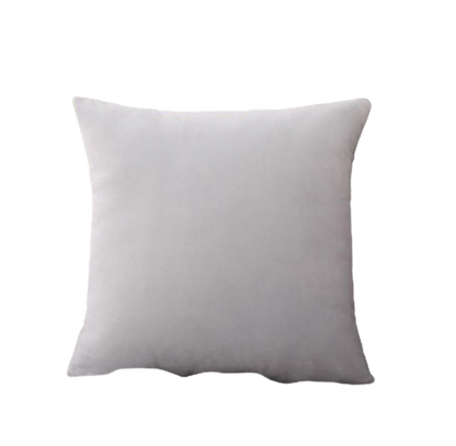 Housse de coussin 60x60 <br> Velours Gris clair