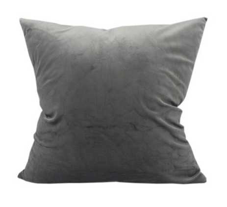 Housse de coussin 60x60 <br> Gris