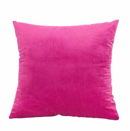 Housse de coussin 60x60 <br> Velours Rose