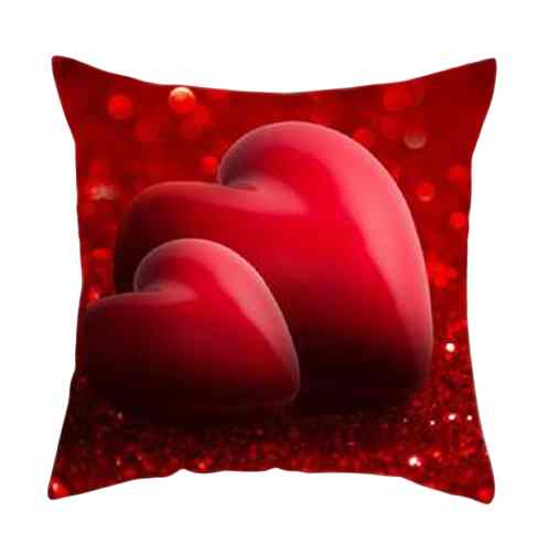 Housse de coussin <br> Amour