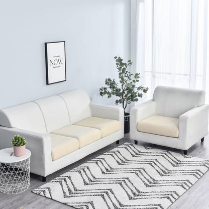Housse de Coussin Canapé <br> Beige Jaune