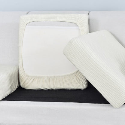 Housse de Coussin Canapé <br> Blanc