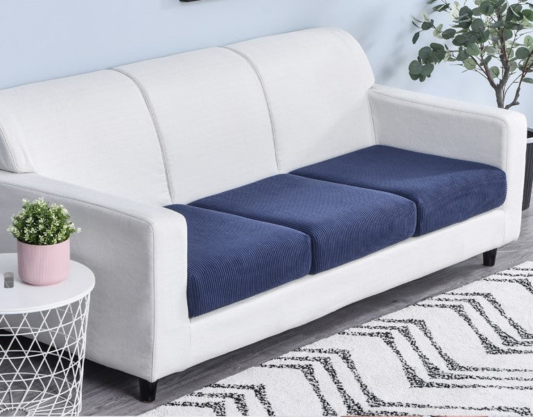 Housse de Coussin Canapé <br> Bleu