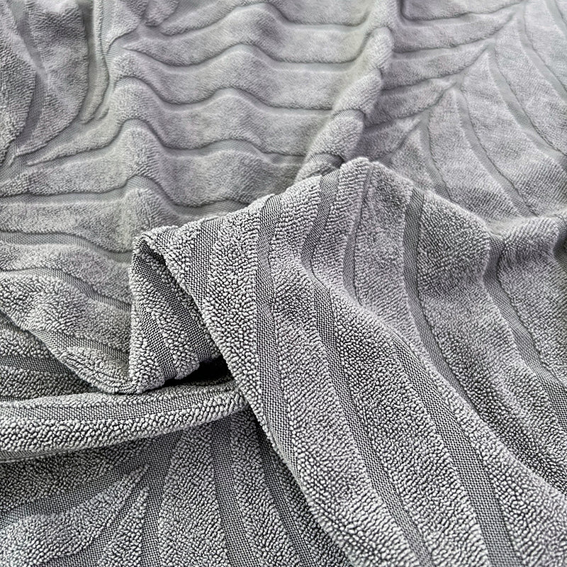 Housse de Coussin Canapé <br> Jacquard Antidérapante Gris