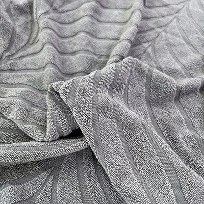 Housse de Coussin Canapé <br> Jacquard Antidérapante Gris