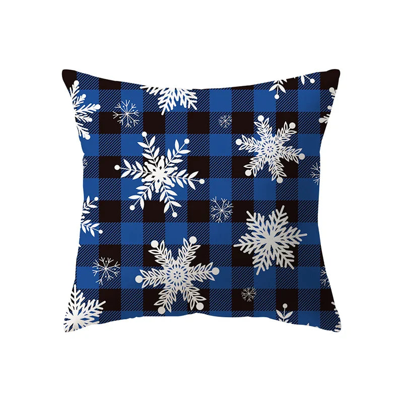 Housse de coussin <br> Flocon de Neige