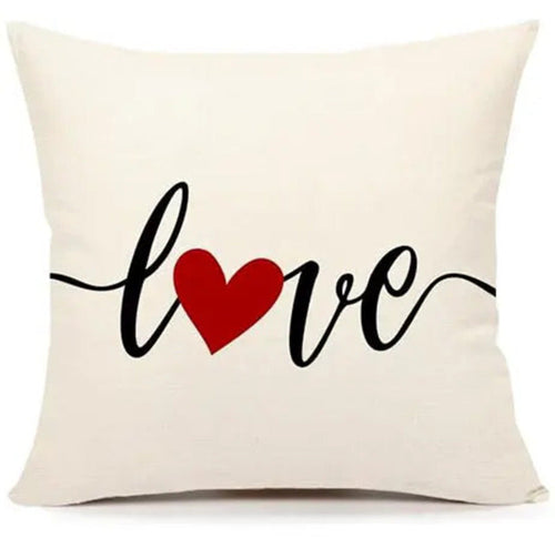 Housse de coussin <br> Love