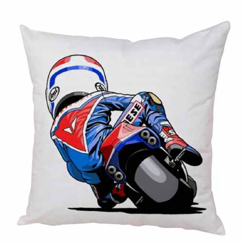 Housse de coussin <br> Motard