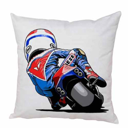 Housse de coussin <br> Motard