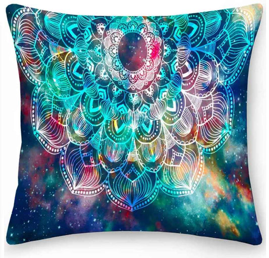 Housse de coussin <br> Multicolore