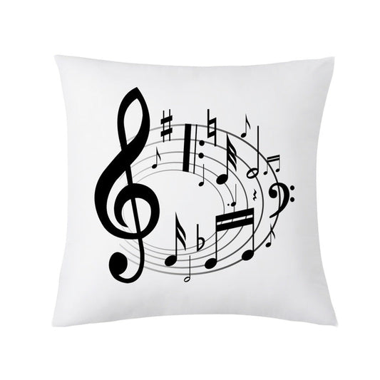Housse de coussin <br> Musique