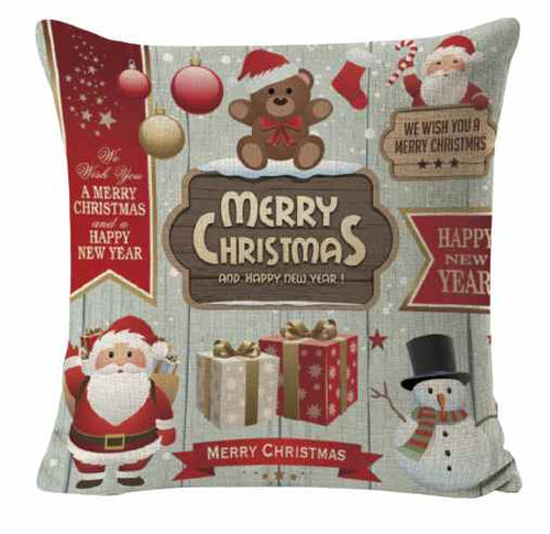 Housse de coussin 45x45 <br> Noël