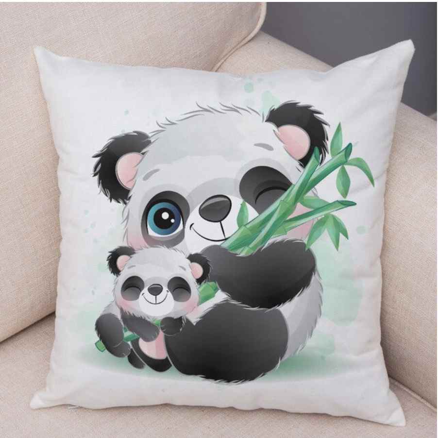 Housse de coussin <br> Panda