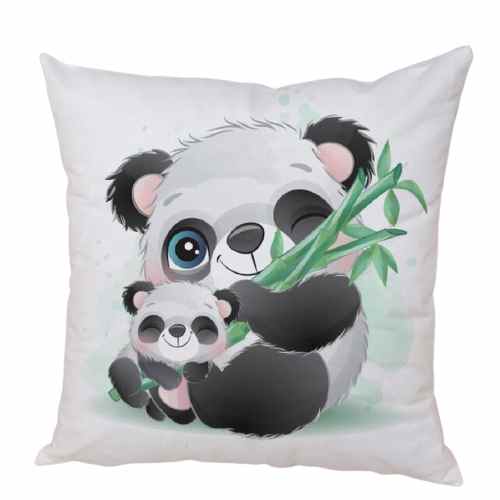 Housse de coussin <br> Panda