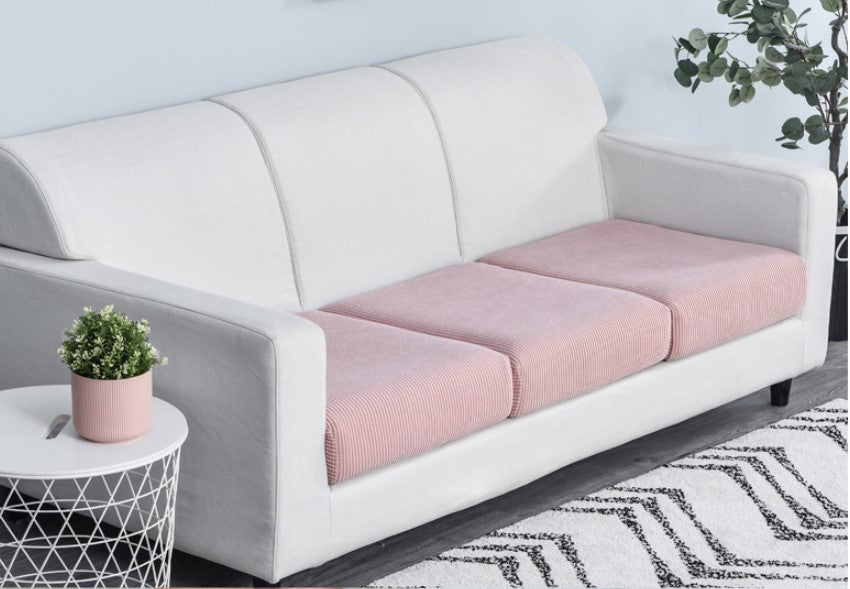 Housse de Coussin Canapé <br> Rose Clair