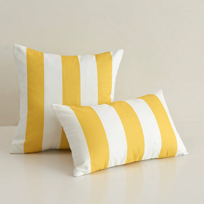 Housse de coussin <br> Rayé