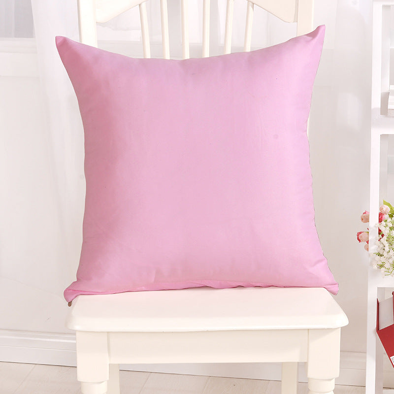 Housse de coussin <br> Rose