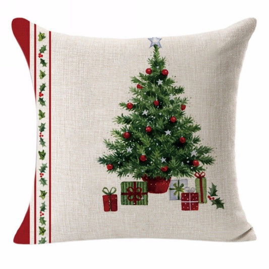 Housse de coussin <br> Sapins
