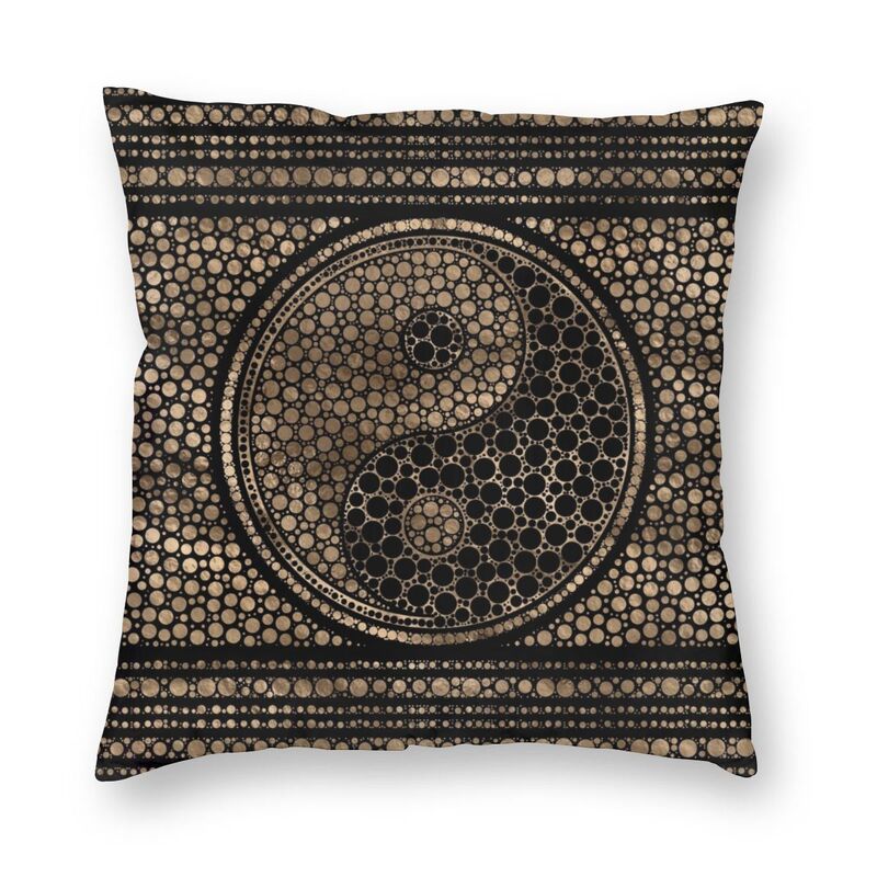 Housse de coussin <br> Yin Yang