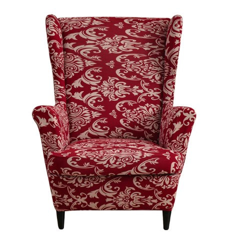 Housse fauteuil <br> à Oreilles Fleurie