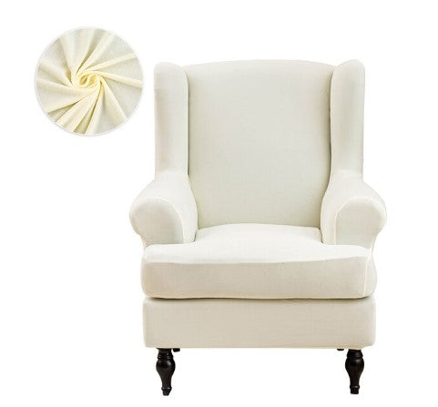 Housse fauteuil <br> à Oreilles Ivoire