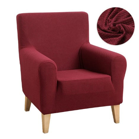 Housse fauteuil <br> Antidérapante Rouge