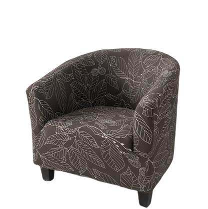 Housse fauteuil Cabriolet <br> Feuillage Marron