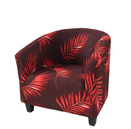Housse fauteuil Cabriolet <br> Feuillage Rouge