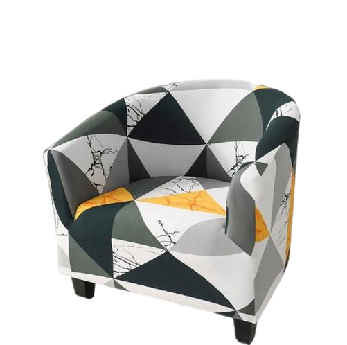 Housse fauteuil Cabriolet <br> Géométrique Marbrée