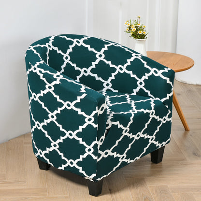 Housse fauteuil Cabriolet <br> Géométrique Vert