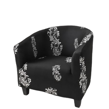Housse fauteuil Cabriolet <br> Moderne Noire