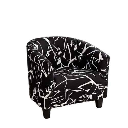 Housse fauteuil Cabriolet <br> Noir et Blanc