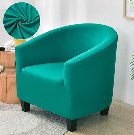Housse fauteuil Cabriolet <br> Polyester Bleu Canard