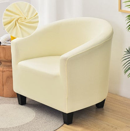 Housse fauteuil Cabriolet <br> Polyester Ivoire
