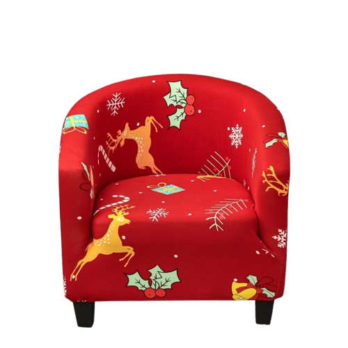 Housse fauteuil Cabriolet <br> Renne de Noël