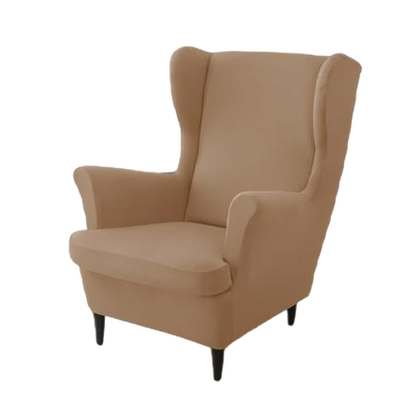Housse fauteuil <br> Extensible Camel