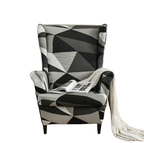 Housse fauteuil <br> Extensible Géométrique
