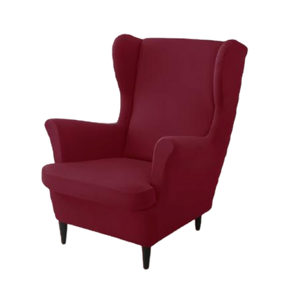 Housse fauteuil <br> Extensible Grenat