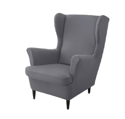 Housse fauteuil <br> Extensible Gris