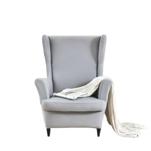Housse fauteuil <br> Extensible Grise